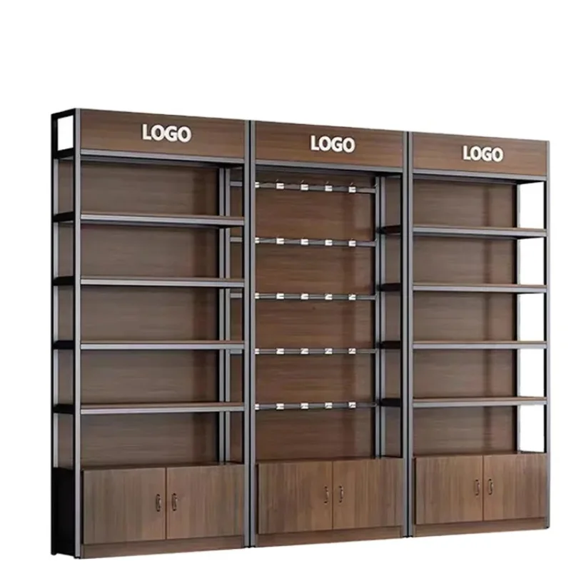 

Custom. Customized Hot Sale Storage Rack Display Wooden Steel Shelf