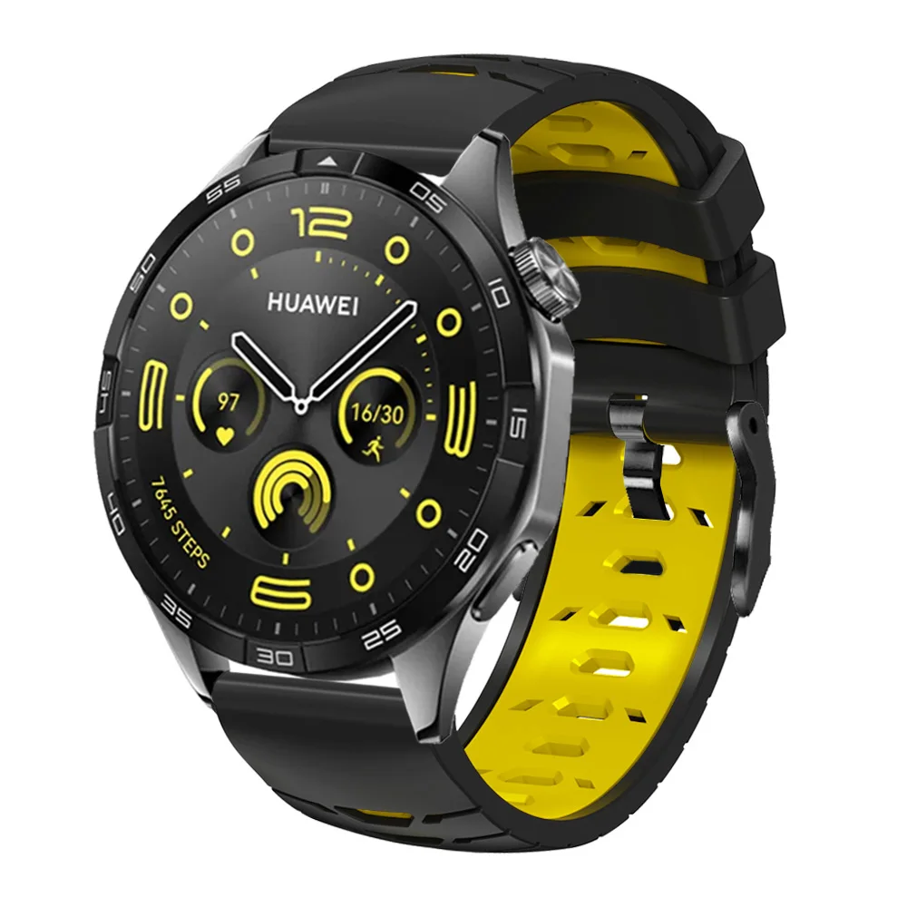 Silicone Strap For Huawei Watch GT5 Pro 46mm Watchband Bracelet For Huawei Watch GT4 46mm GT5 GT3 GT2 Pro Smartwatch Wristband