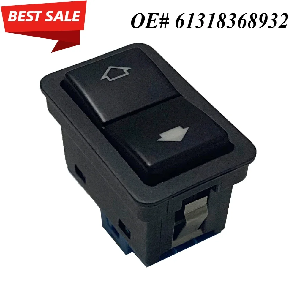 

For BMW 5 7 Series E38 E39 Sedan 540i 535i 740i 730i 1996 1997 1999 2001 2002 2003 New Window Switch Control Button 61318368932