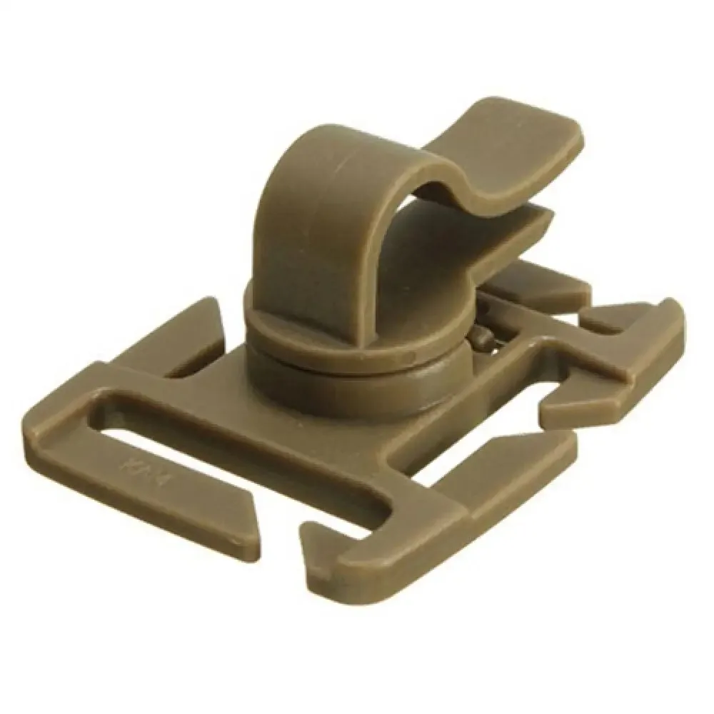 Drink Tube Clip Water Pipe Hose Clamp Backpack molle webbing tactical buckle outdoor camp attach web Hydration Hydrolink Bladder image 2