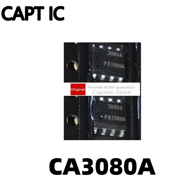 5PCS CA3080 CA3080A CA3080AM 3080A CA3080AMZ SOP8 operational amplifier chip