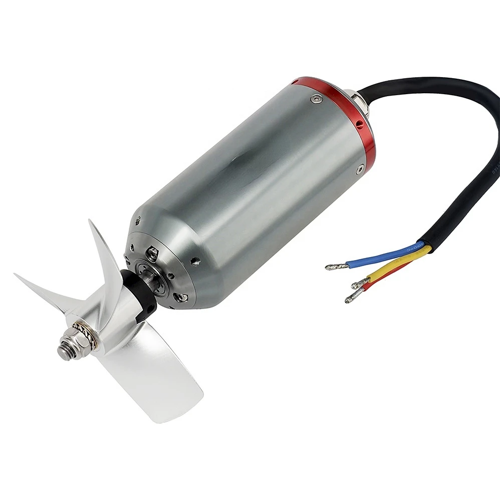 

JD-power EC-57135B waterproof electric thruster underwater brushless motor 3000W with propeller for Surfing Boat IP68