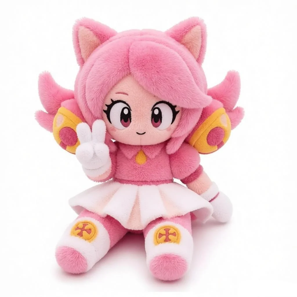 Cute 23cm Deltarune Catnip Plush Doll XMAS Gift Pillow Halloween Ornament Pink Boss Stuffed Toy Fans Birthday Gift Decoration