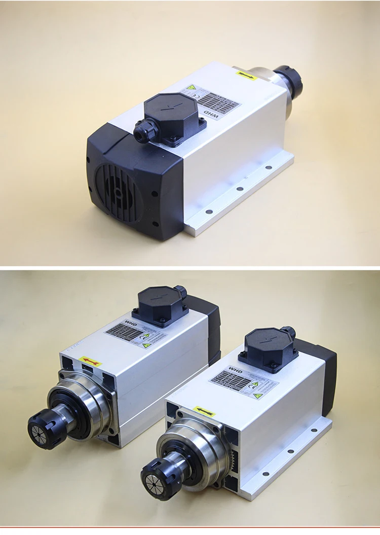 2026 مخصص تيار مستمر 220 فولت 380 فولت تبريد الهواء الكهربائية المغزل السلطة رئيس للفتاحات النجارة آلة الحفر المغزل المحرك #5