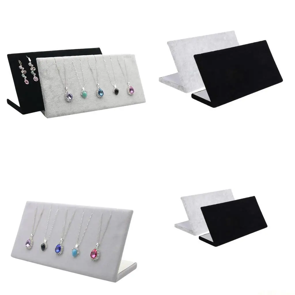 D46E Jewelry Earring Ear Studs Stand Holder Show Display Mini Rack Showcase