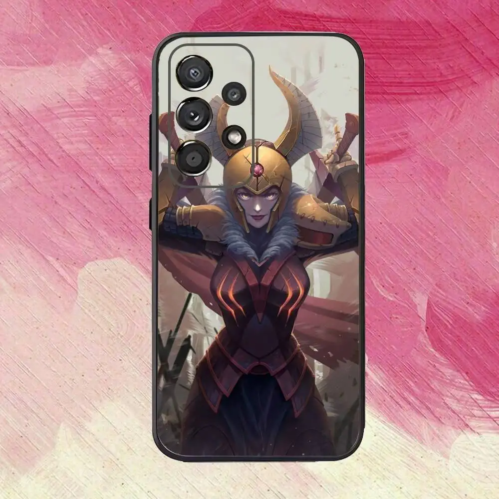 حافظة هاتف D-Dota 2 الرائعة لهاتف سامسونج S25، S24، S21، S22، S23، S30، Ultra، S20، Plus، Fe، Lite، Note، 10,9,5G غطاء أسود #4