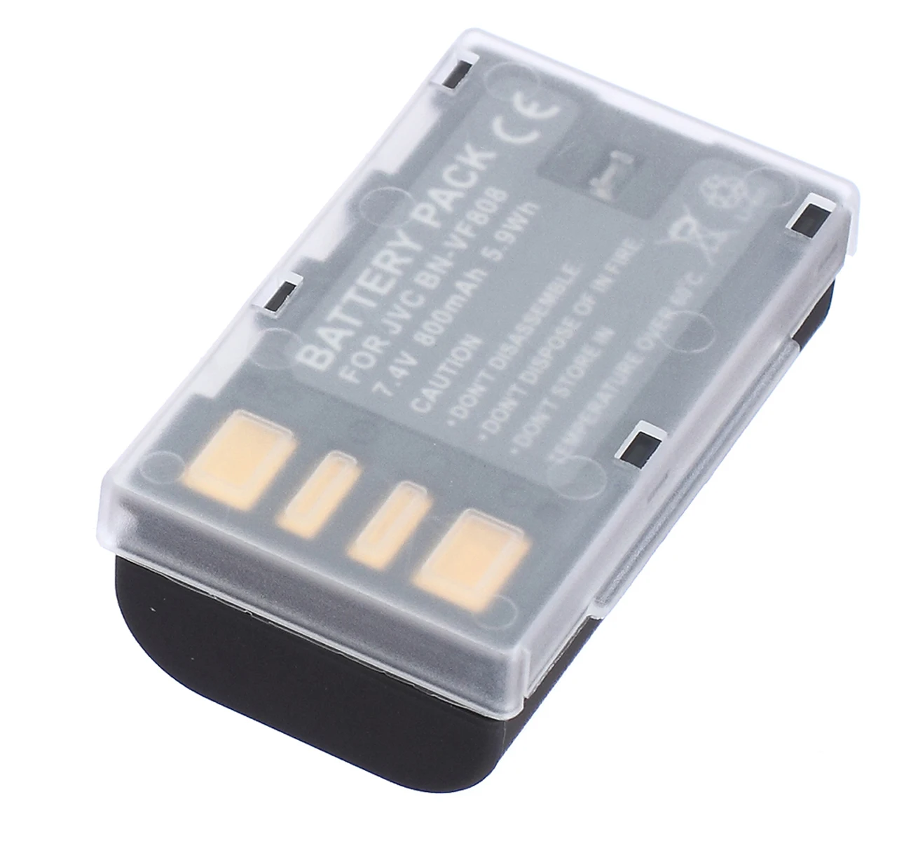 حزمة بطارية لـ JVC BN-VF808، BN-VF808U، BN-VF808US، BN-VF808USM، BN-VF815، BN-VF815U، BN-VF823، BN-VF823U