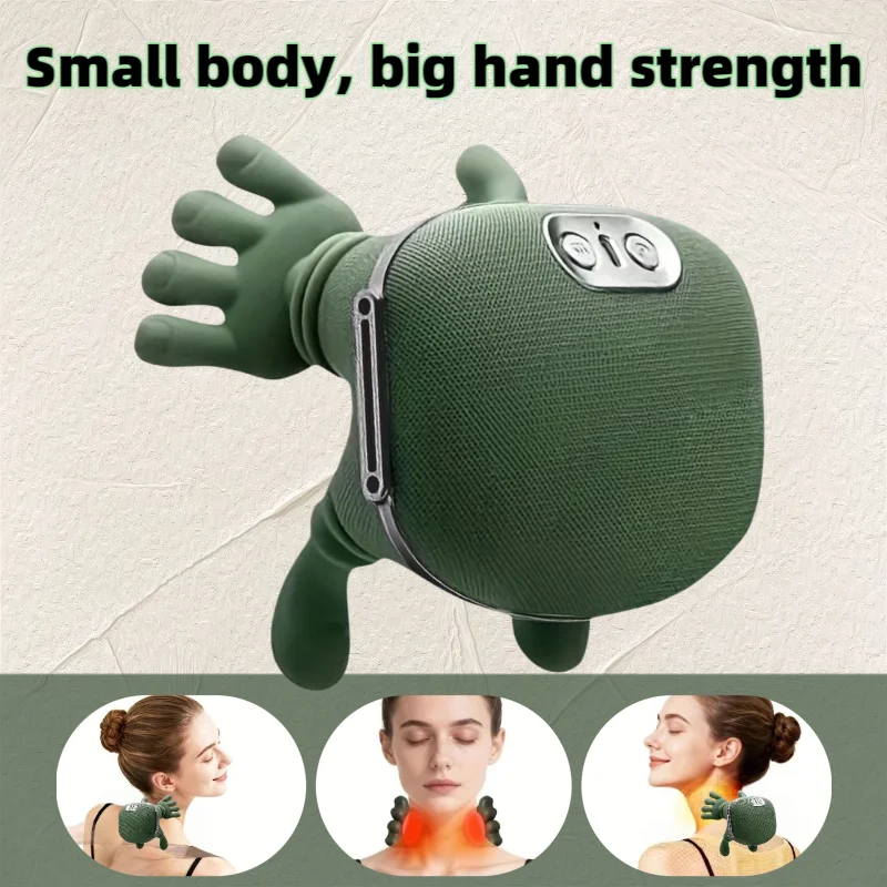 Electric 5 Fingers Massager, Simulate Human Hand, Wireless USB, Massage Neck, Shoulder, Back, Arm, Leg, Travel Gift