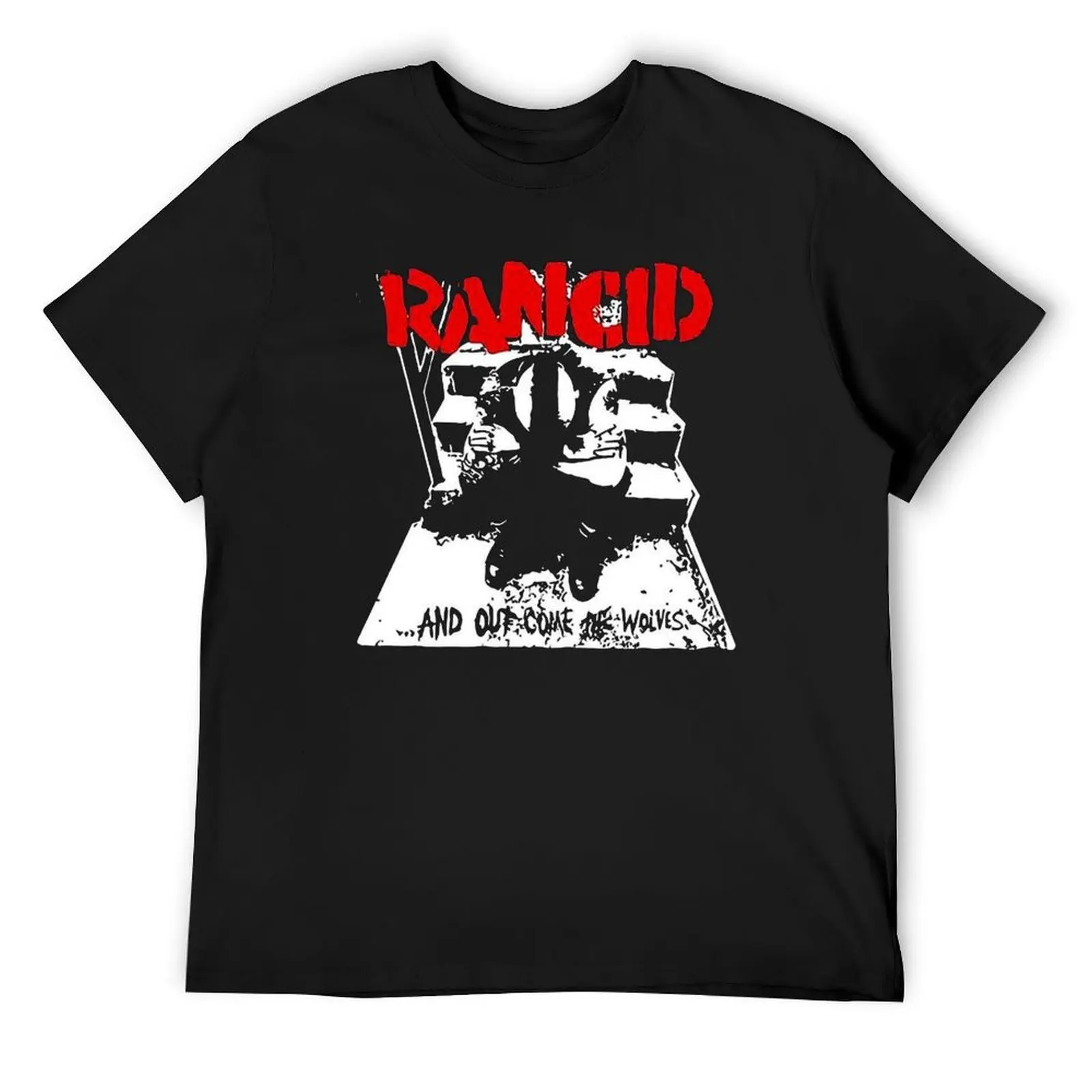 Rancid Rancid Rancid T-Shirt quick-drying vintage clothes t shirts for men cotton