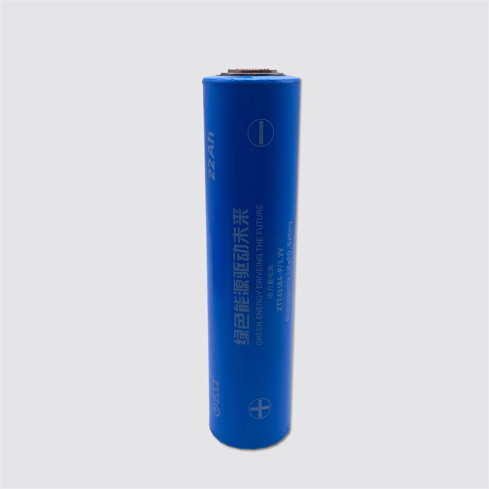 Cylinder 3.2V 3C 1mΩ 22Ah E-Tricycle,Motorcycle,Ebike,Solar Lithium LiFePo4 Battery of the Vehicle,Battery for Electric Car