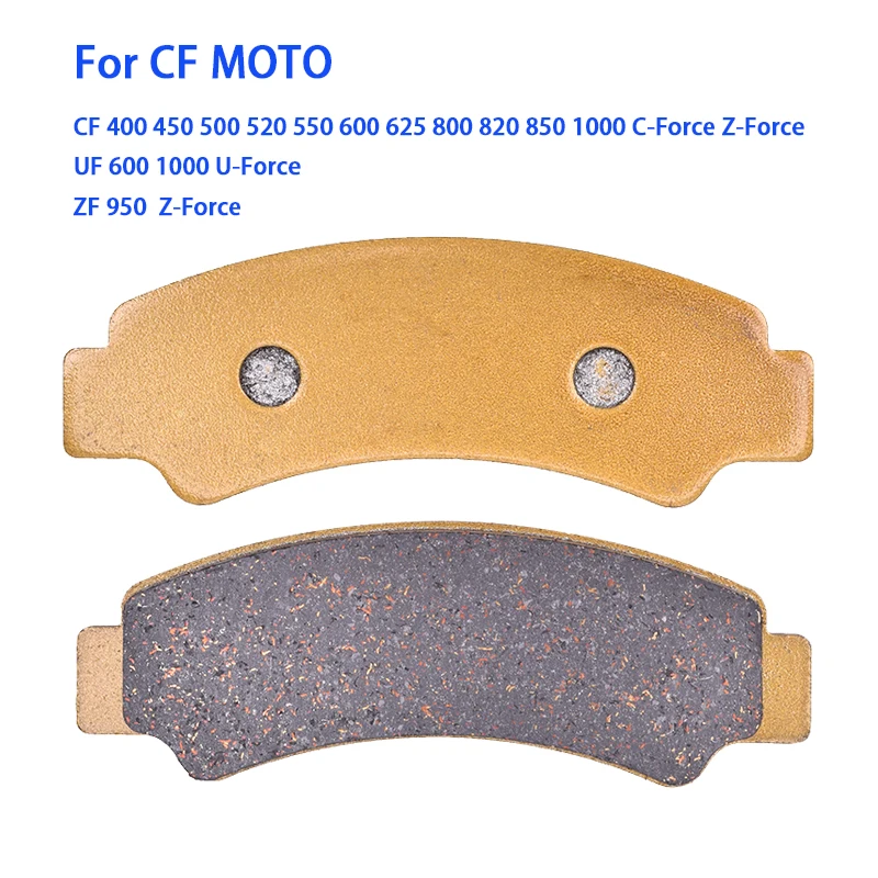Front Brake Pads for CFMOTO CF 400 500 550 600 625 800 1000 C Z U Force CForce ZForce CF400 CF500 CF600 CF800 CF1000 ZF 950 UF