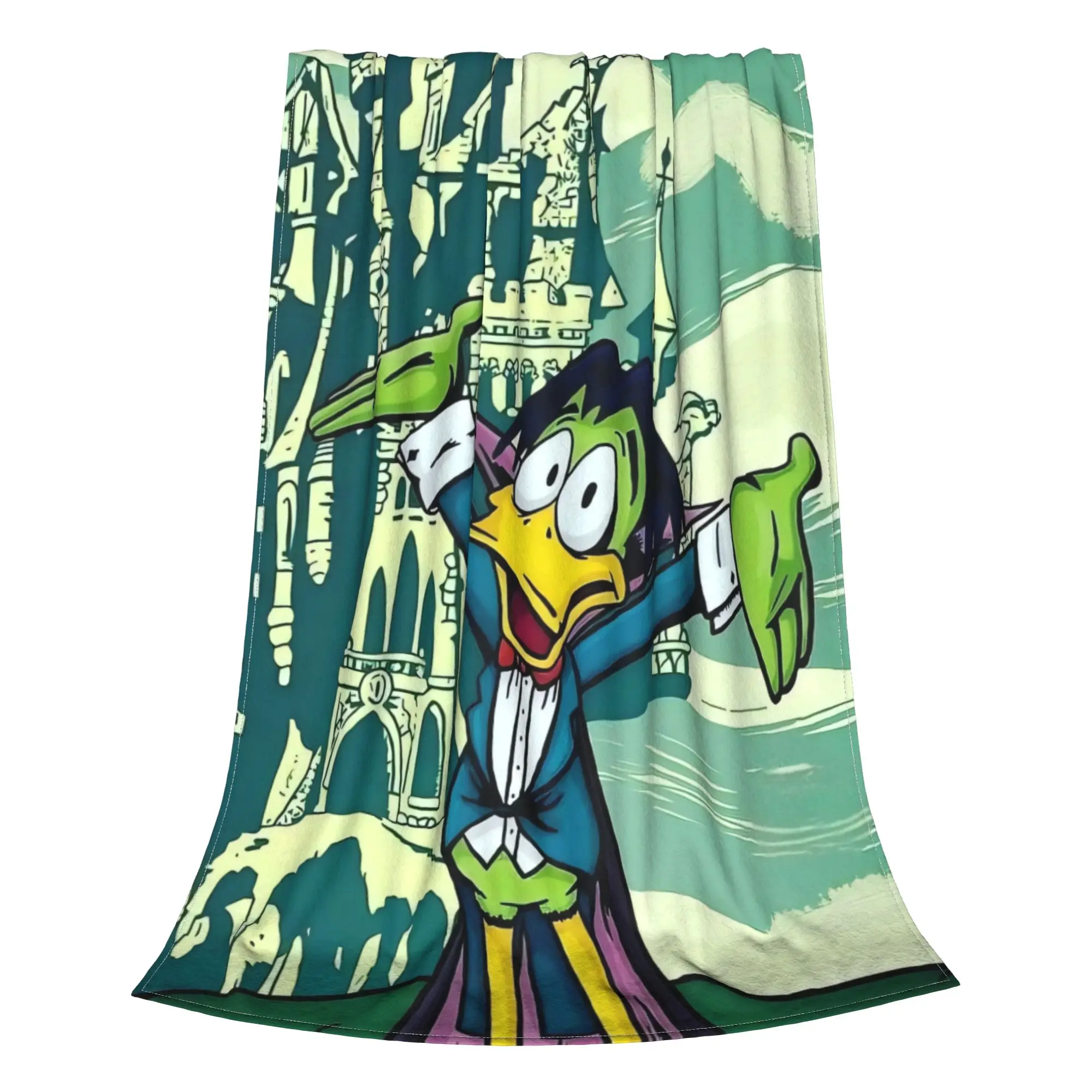 Count Duckula Blanket Autumn/Winter Count Duckula  Multifunction Thin Throw Blankets For bed Couch Bedding Throws