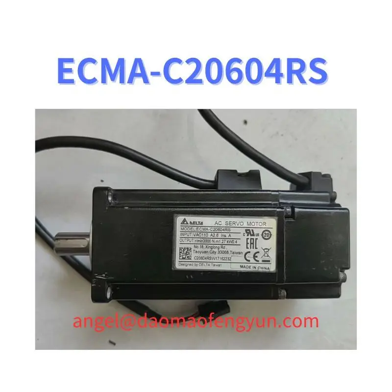 

ECMA-C20604RS Used servo motor 0.4kW test function OK