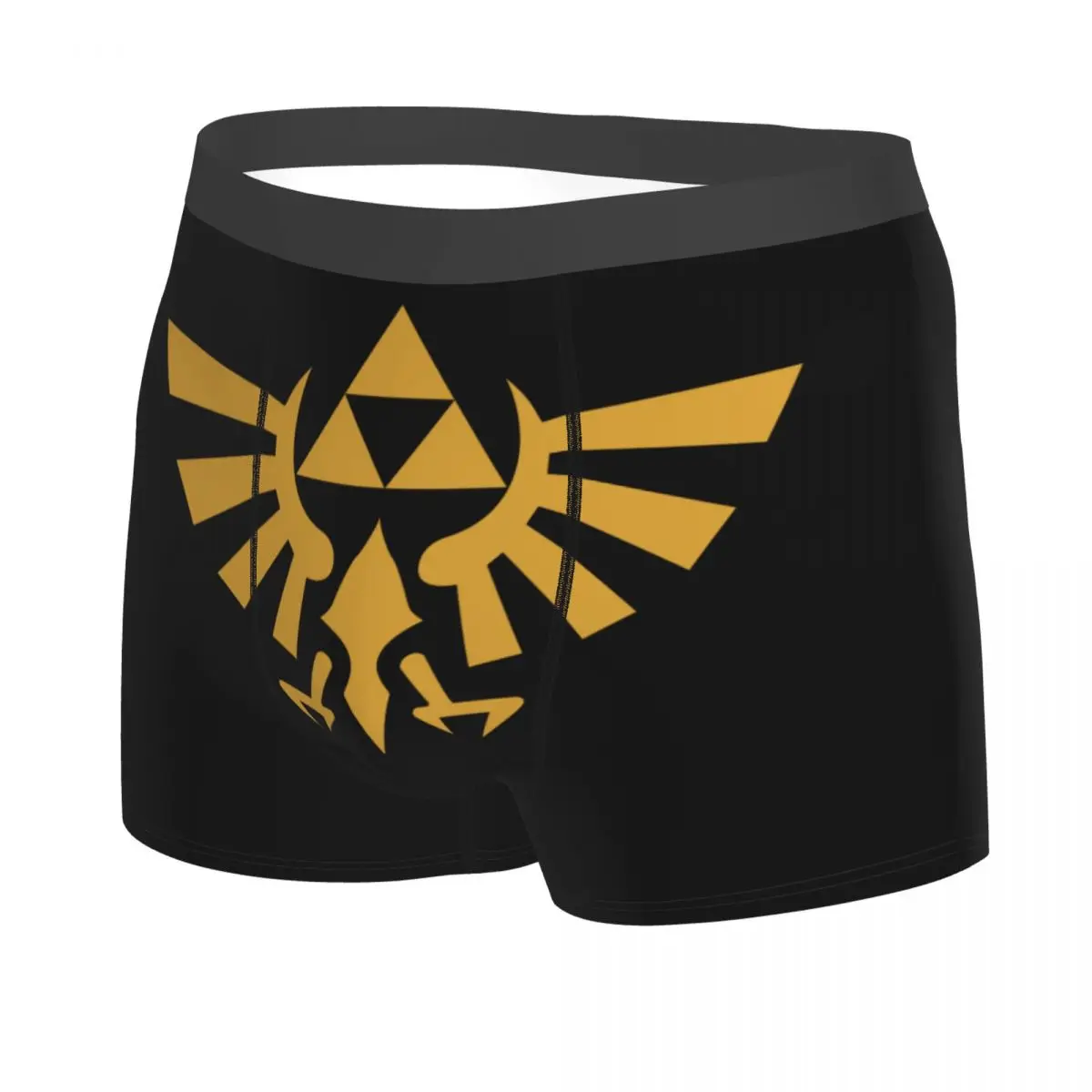 Custom Hot Game Zeldas Legend Underwear Men Breathable Boxer Briefs Shorts Panties Soft Underpants For Homme