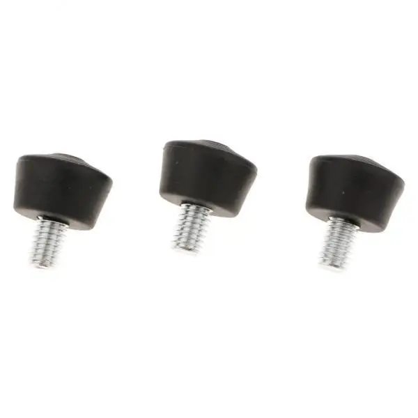 Tripod Rubber Feet Black Plastic M8 Conversion Screw Foot Spike Mount Adapter Monopod Feet for Camera Stand