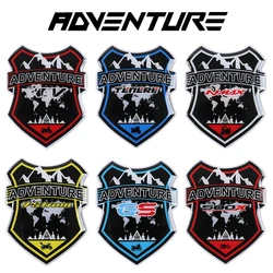 3D Gel Adventure Motorcycle Stickers Moto Body Windshield Shield Emblem Accessories Decal for ADV160 V-Strom GS Tenere 500X Nmax