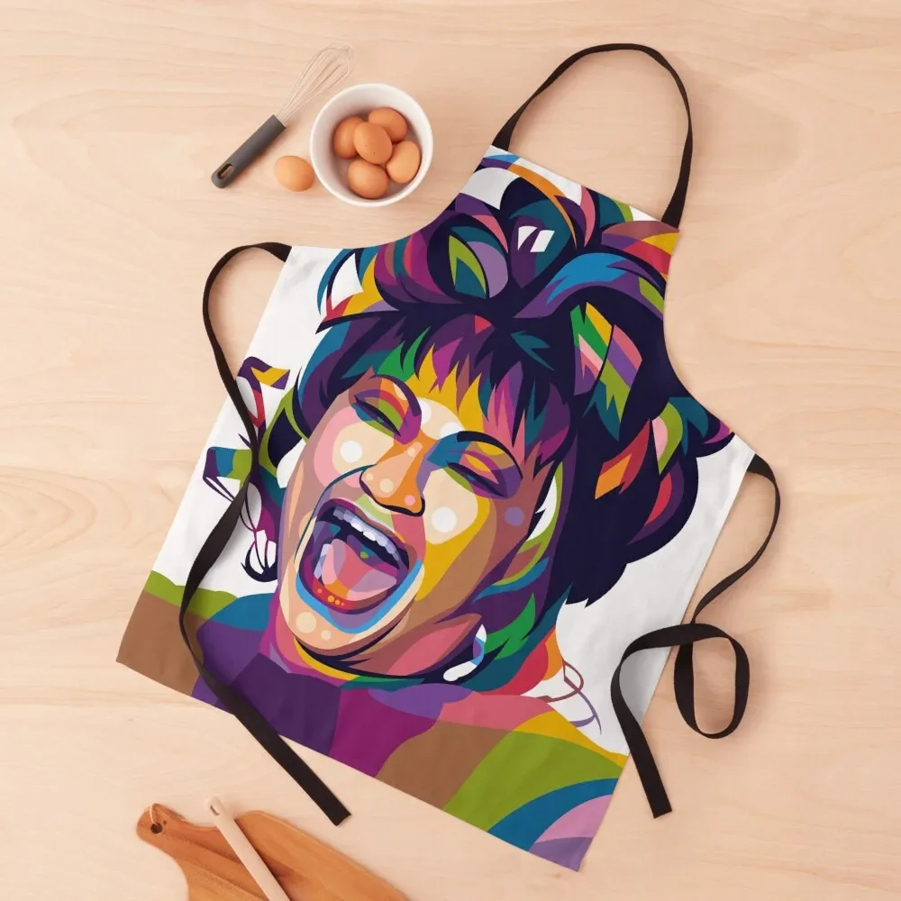 

Celia Cruz Apron Cute Kitchen Accessories Barista Kitchen Supplies Idea Goods bib Apron