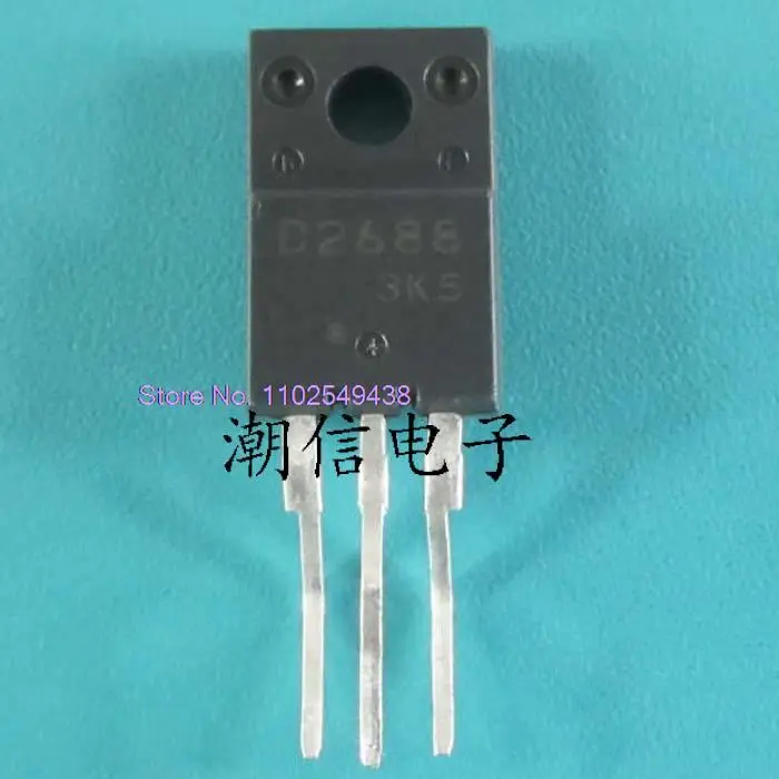 

10PCS/LOT D2688 2SD2688 TO-220F in stock