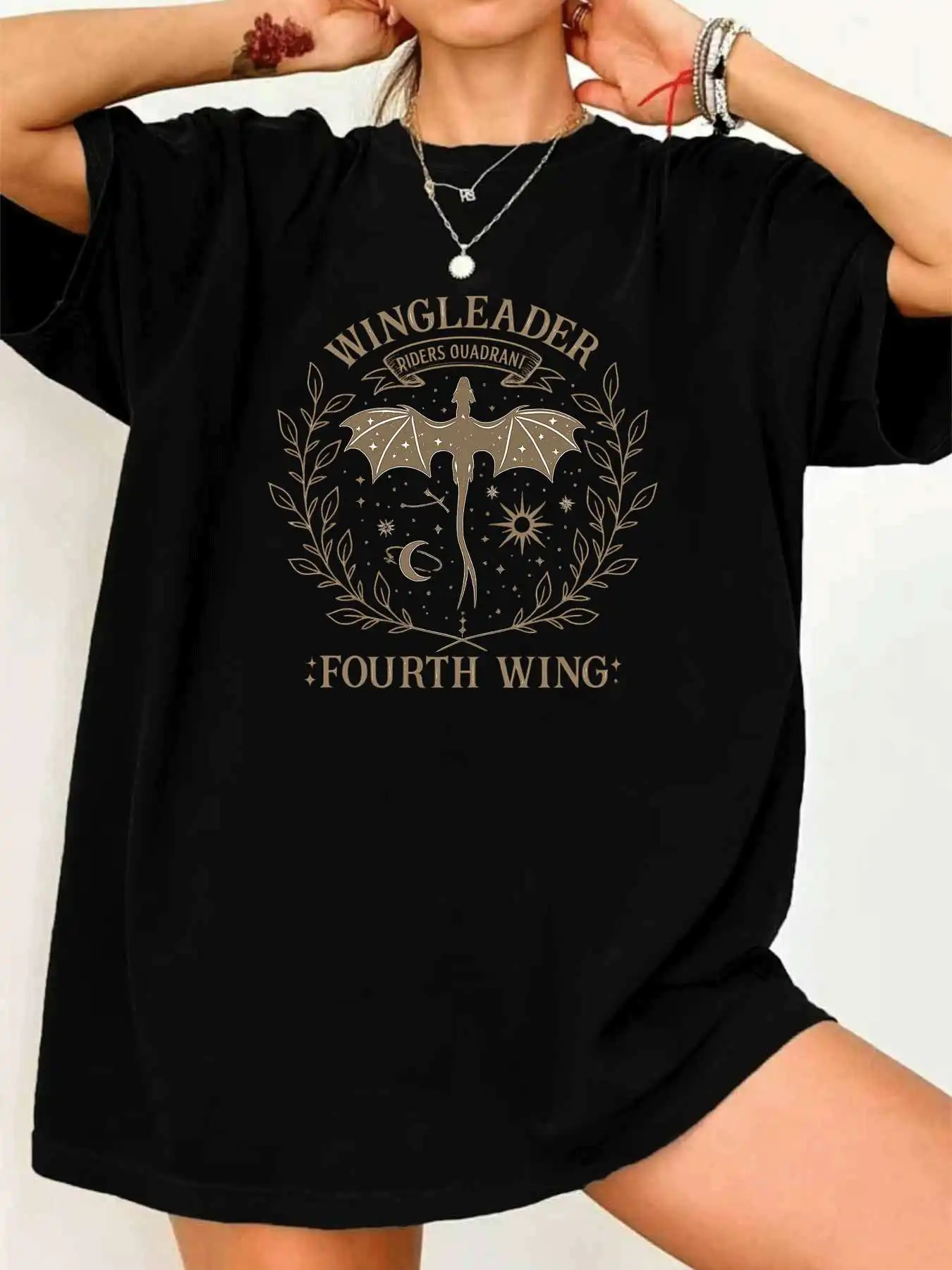 

【1147709】Женская футболка больших размеров с круглым вырезом и короткими рукавами, эластичными полурукавами и модными принтами