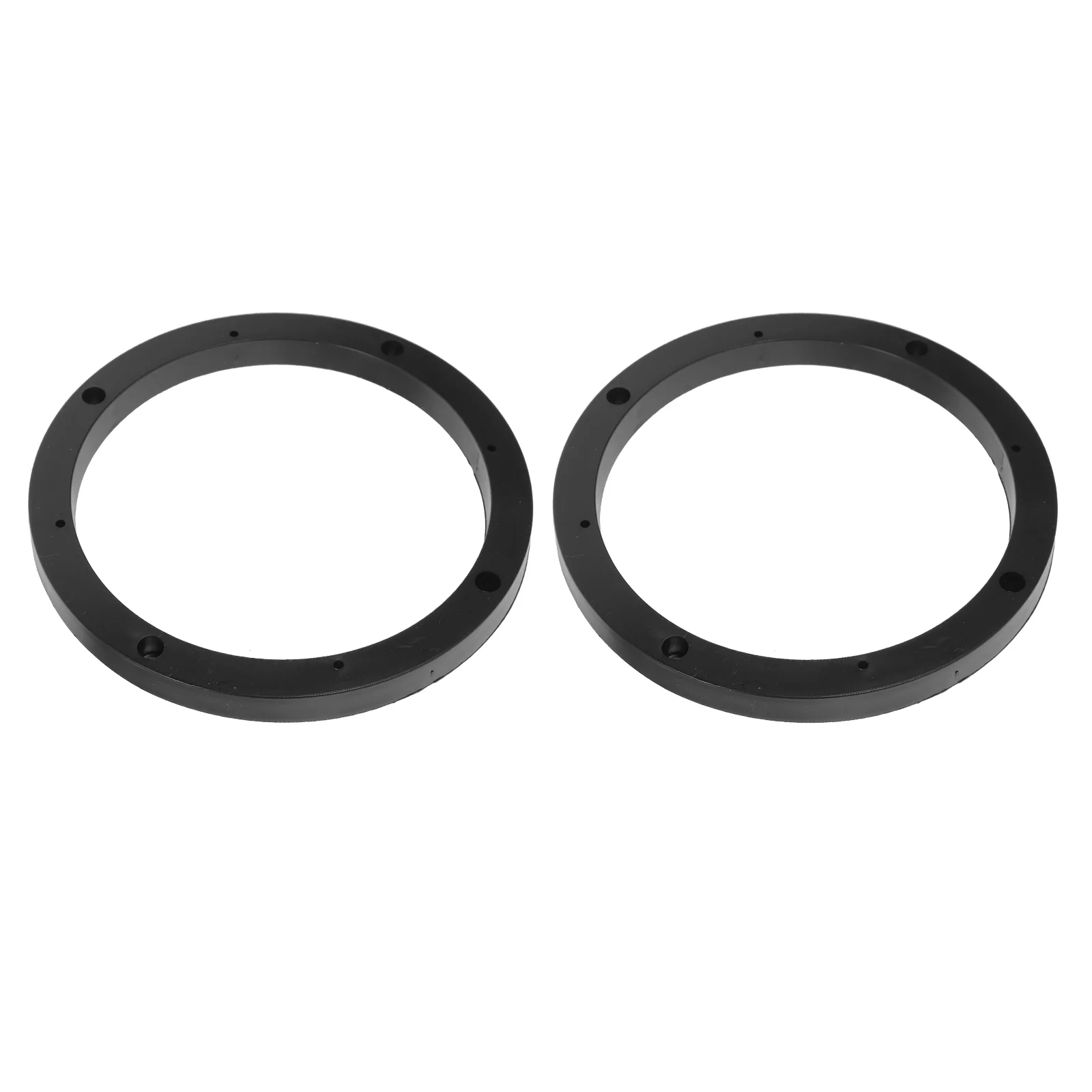 

2 Pcs Door Speaker Ring Pad Spacer Replacement Adapter Rings 65 Solid Plastic Inch Car for
