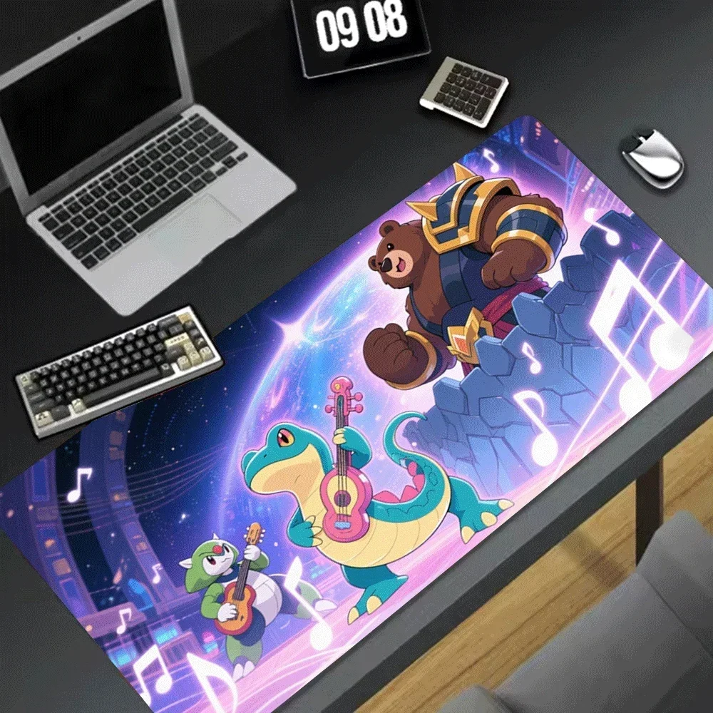 

Pokemon Pikaqiu Keyboard Pads Gaming Accessories Gamers Mouse Pads Dragon Majesty Thickening Diy Desk Set Anime Cartoon