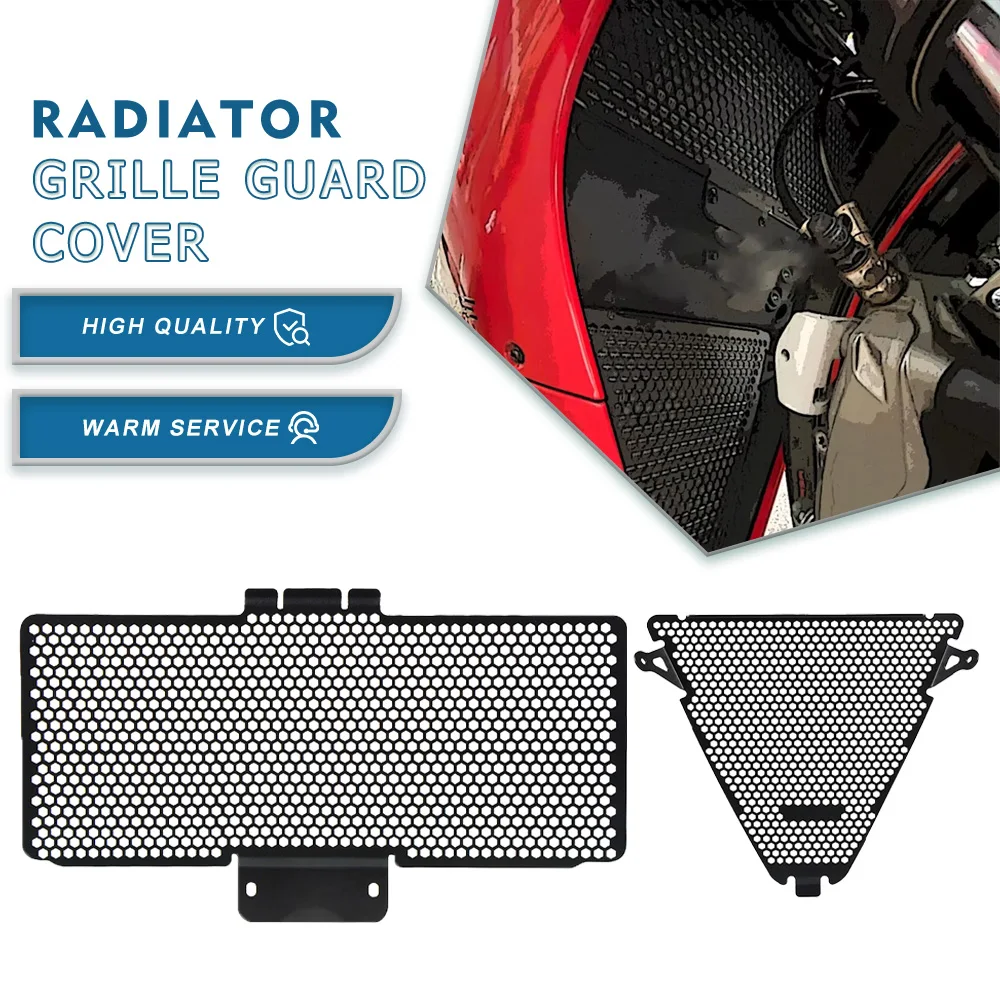 Motorcycle For DUCATI Panigale V2 1299 1199 959 899 Radiator Grille Guard Covers Oil Cooler Cooling Radiator Shield Protector