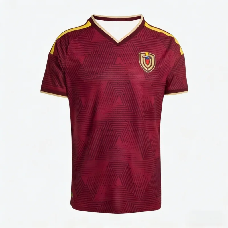 

Футболка для болельщиков Arrive Fashion Venezuela, домашняя форма, мужская, для взрослых, быстросохнущая, дышащая, для футбола и пляжа.