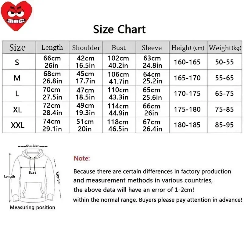 カラー油絵 2 女性男性パーカーポリエステルクールかわいいスナッグハート刺繍プルオーバーポケット薄い緩い秋のセーター