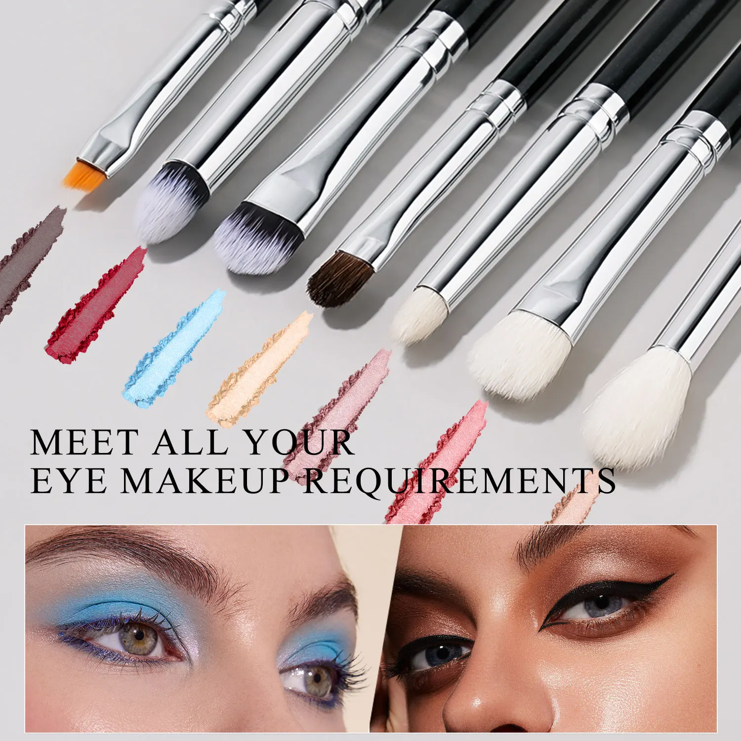 BEILI 15Pcs Rose Gold Make-Up Pinsel Rosa Natürliche Ziegenhaar Foundation Powder Blush Lidschatten Pinsel Set-up brochas