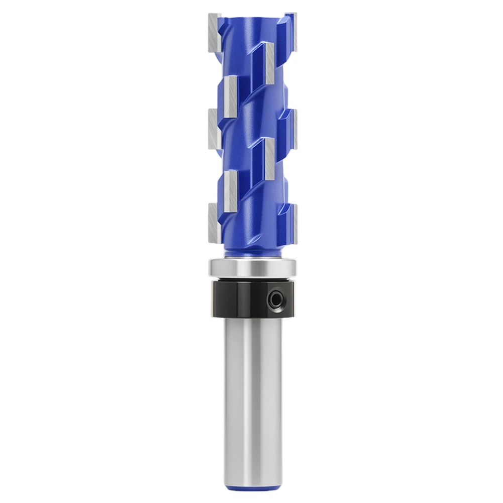 1/2 Shank Spiral Flush Trim Router Bit With Bearing For Woodworking Milling Engraving Cutting Tool Hardware Accessories