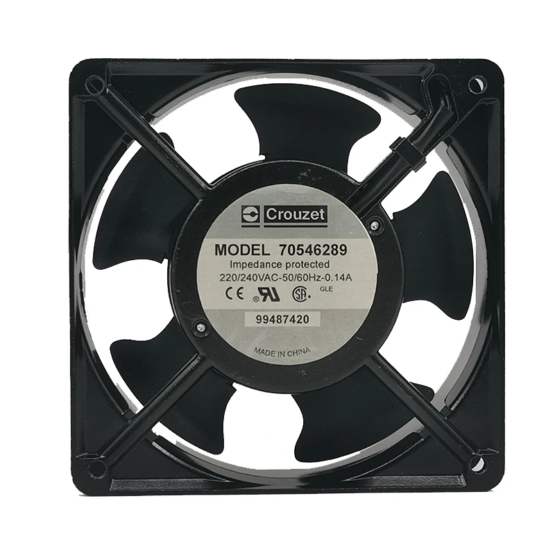 

New 70546289 12038 220V 0.14a 50/60hz 12cm axial flow cabinet general fan 12cm 120*120*38mm