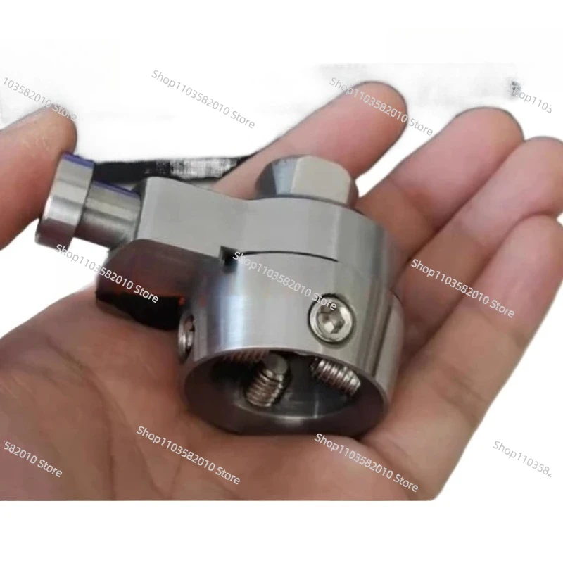 4R57T Adjustable Swivel Adapter, Prosthetic Leg Rotation Connector for Locking Acceptance Chamber (170g, 360° Rotation)