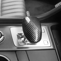 For Genesis G70 2019 2020 2021 2022 Carbon Fiber Pattern Gear Shift Knob Cover Trim Interior Accessories