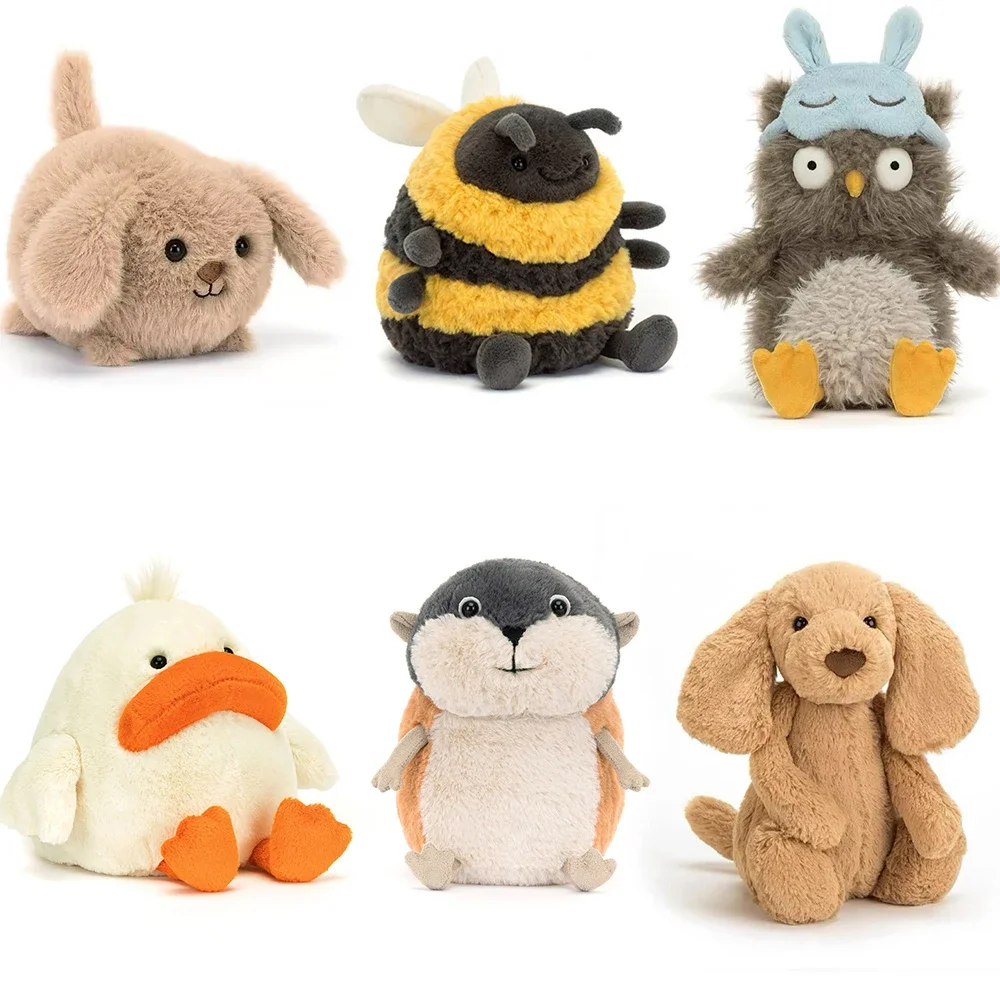 Popular New Products: Explosive Plush Owl Bee Plush Toys Funny Expressions Animal Dolls Decorative Gifts