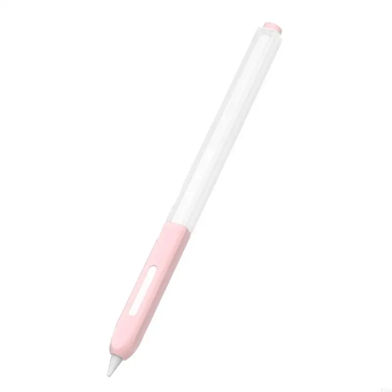 97QA ForApple Pencil 2nd Generation Tablet Anti-slip Soft Silicone Housing Protective Cover for Touch Pen Stylus Protector Sl