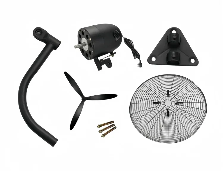 

2025 hot sale High Power Electric Wall Hanging Mounted air Circulation Metal Fans 26 Inch Ac 220v Wall Fan for Indoor