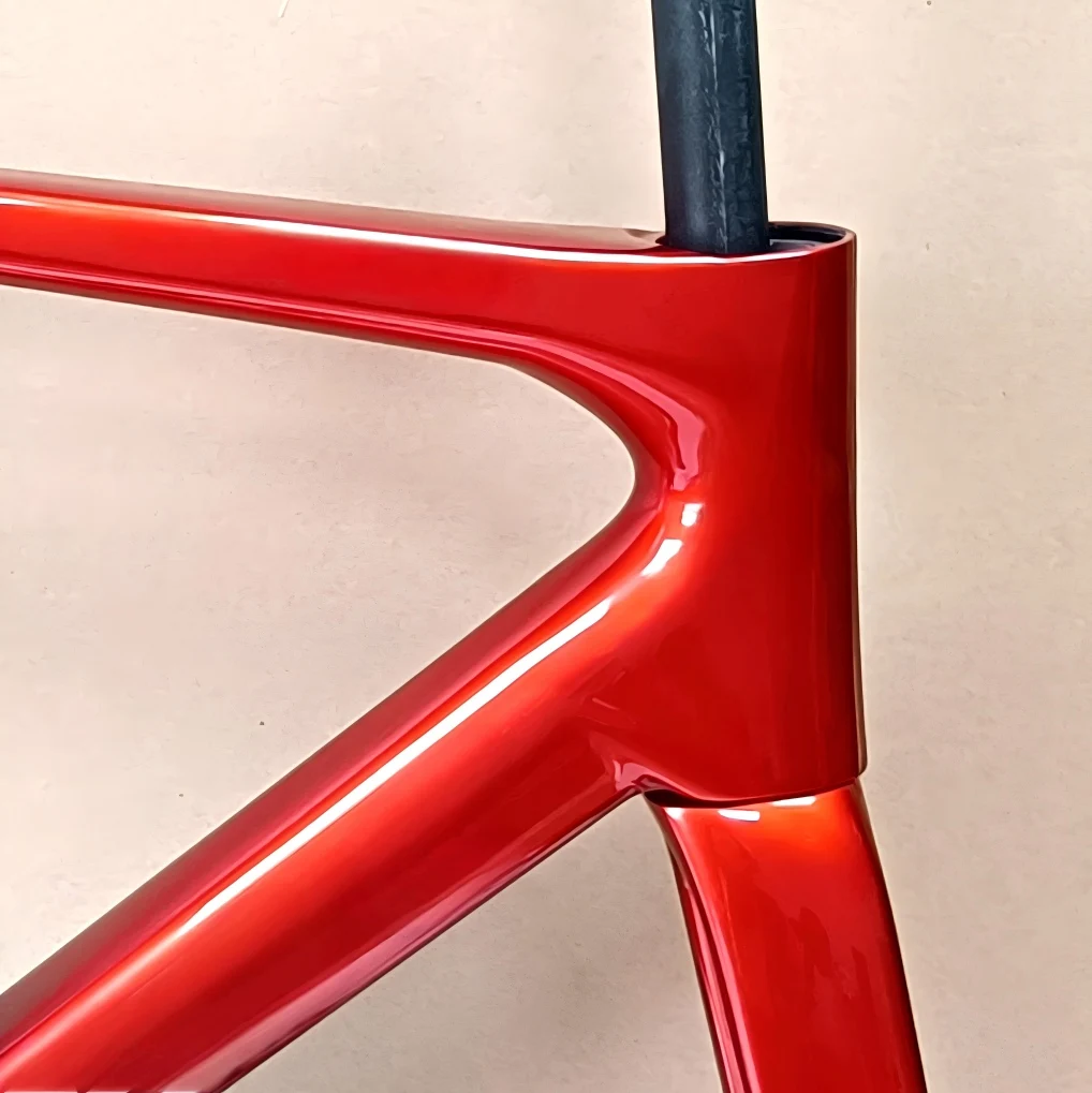 

25 Colors Gen8 Carbon Road Frame with Handlebar Disc Brake Bike Frameset Available Size 50cm, 52cm, 54cm, 56cm, 58cm