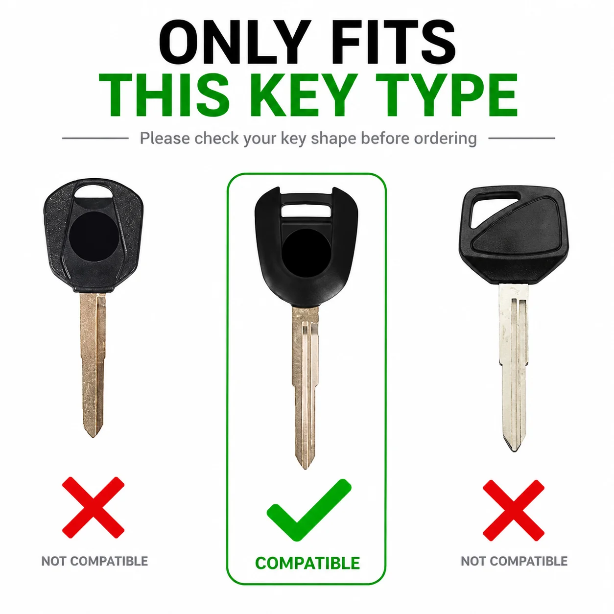 New Motorcycle Key Cover Case Shell Keyring For Honda CBR 125 150 250 300 400 500 600 650 900 929 954 1000 1100 R RR 1986-2025 view 2