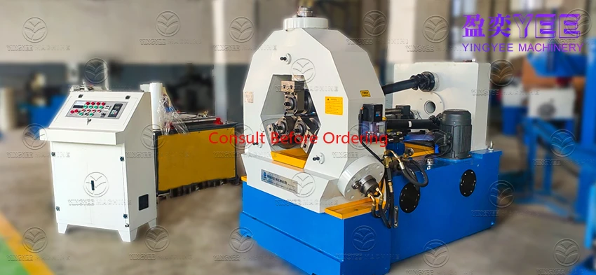 Laminatrice per filettatura a tre assi