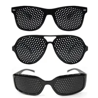 Anti-myopia Astigmatism Glasses Vision Correction Fatigue Pin Hole Glasses With Holes For Men Women Eyesight Improvement