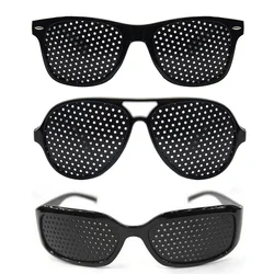 Anti-myopia Astigmatism Glasses Vision Correction Fatigue Pin Hole Glasses With Holes For Men Women Eyesight Improvement