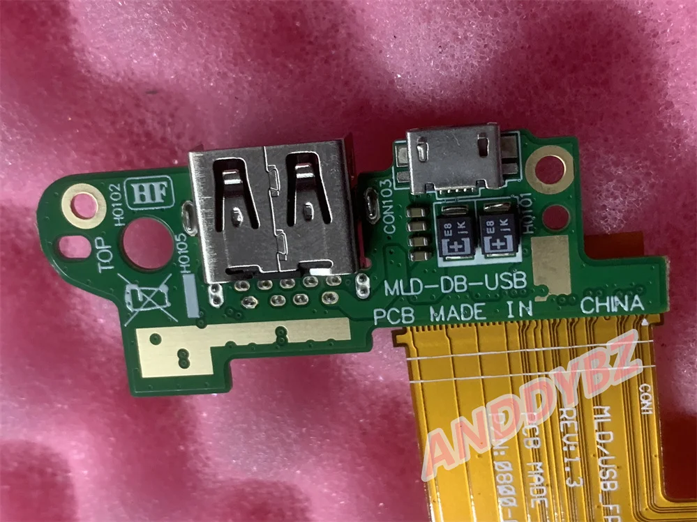 Wholesale 0800-0EB2E00 FOR Dell Venue 11 Pro 5130 t06g t011g CN08M15C 08M15C Tablet USB Circuit Boards MLD-DB-USB MLD USB-FPC-DE