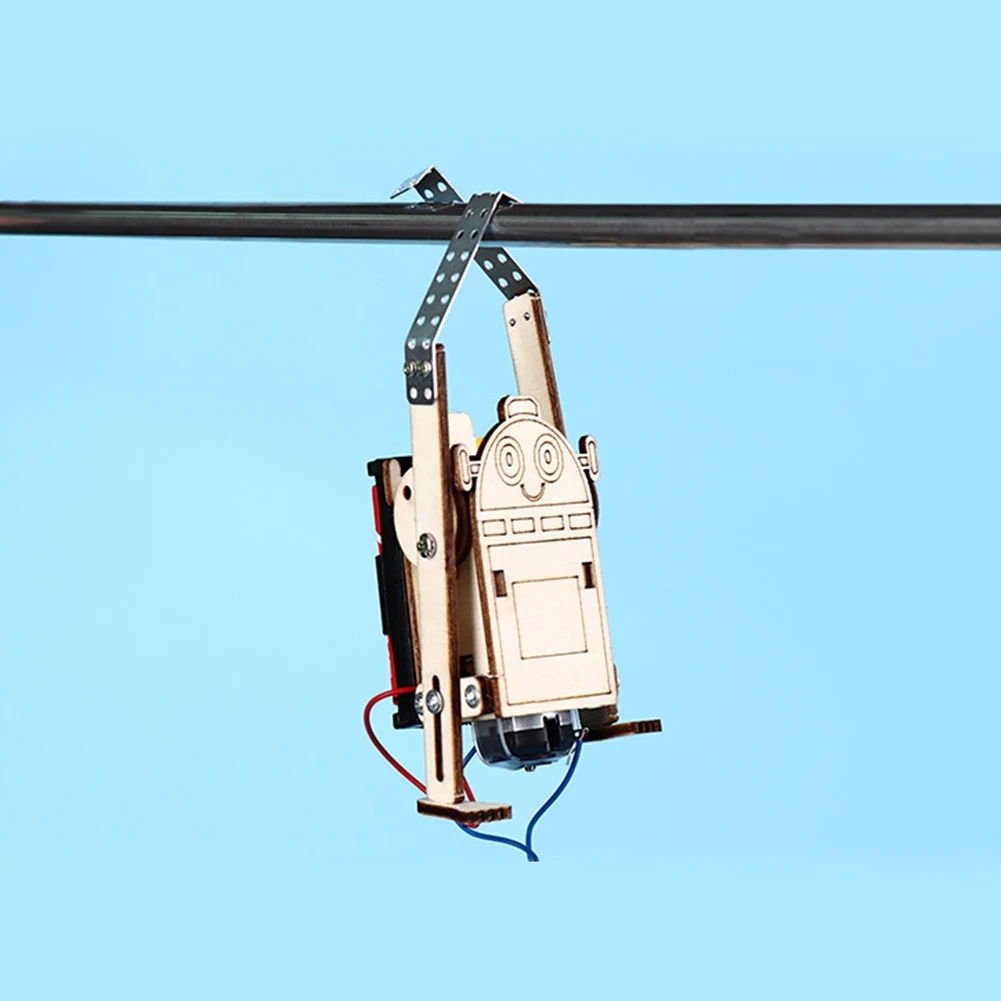 

Электрическая игрушка для лазания по веревке, многофункциональная, для научных экспериментов, развивающая творчество, с подробным руководством для всей семьи и школы