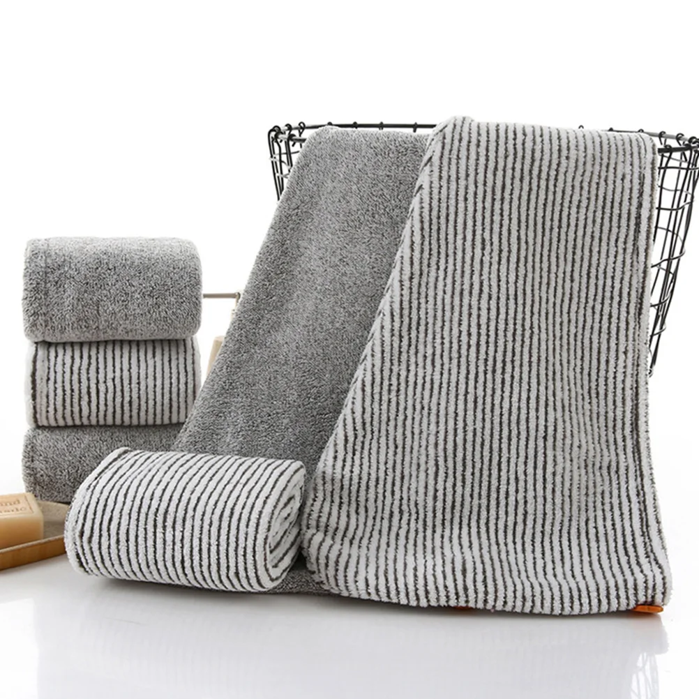 

Bamboo Charcoal Fiber Hair Drying Cap Grey Quick Drying Towel Absorbent Fast Dry Hair Cap for Women Ladies