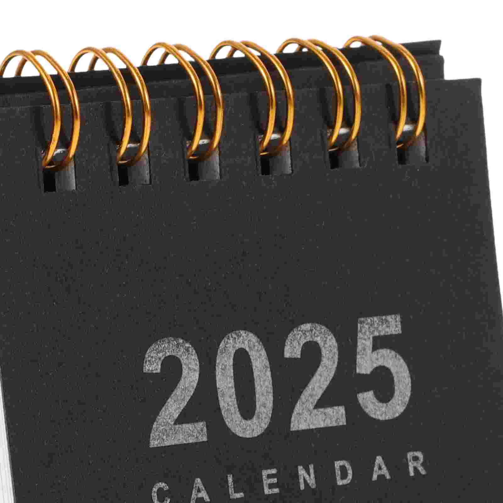 2025 Small Desk Calendar Do List Pad Table Easel Digital Daily Use Monthly Mini Office