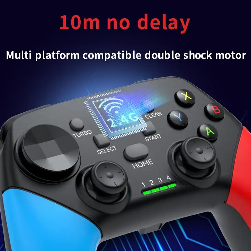 Wireless Gamepad for Nintendo Switch PS4 Console Video Game USB Joystick Vibration Controller Control