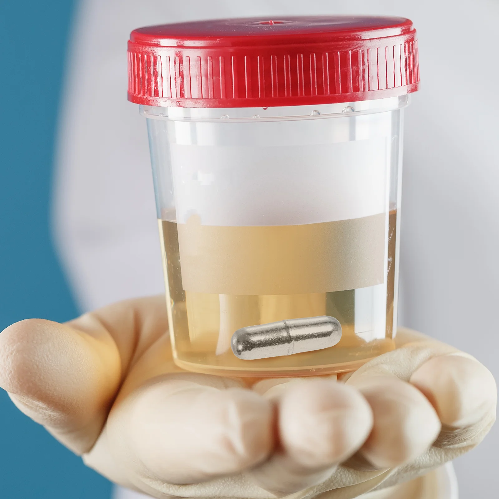 Magnetischer Rührstab, Edelstahl, Magnetrührstab, Labor, magnetischer Rührstab, Rührstab für Flüssigkeiten