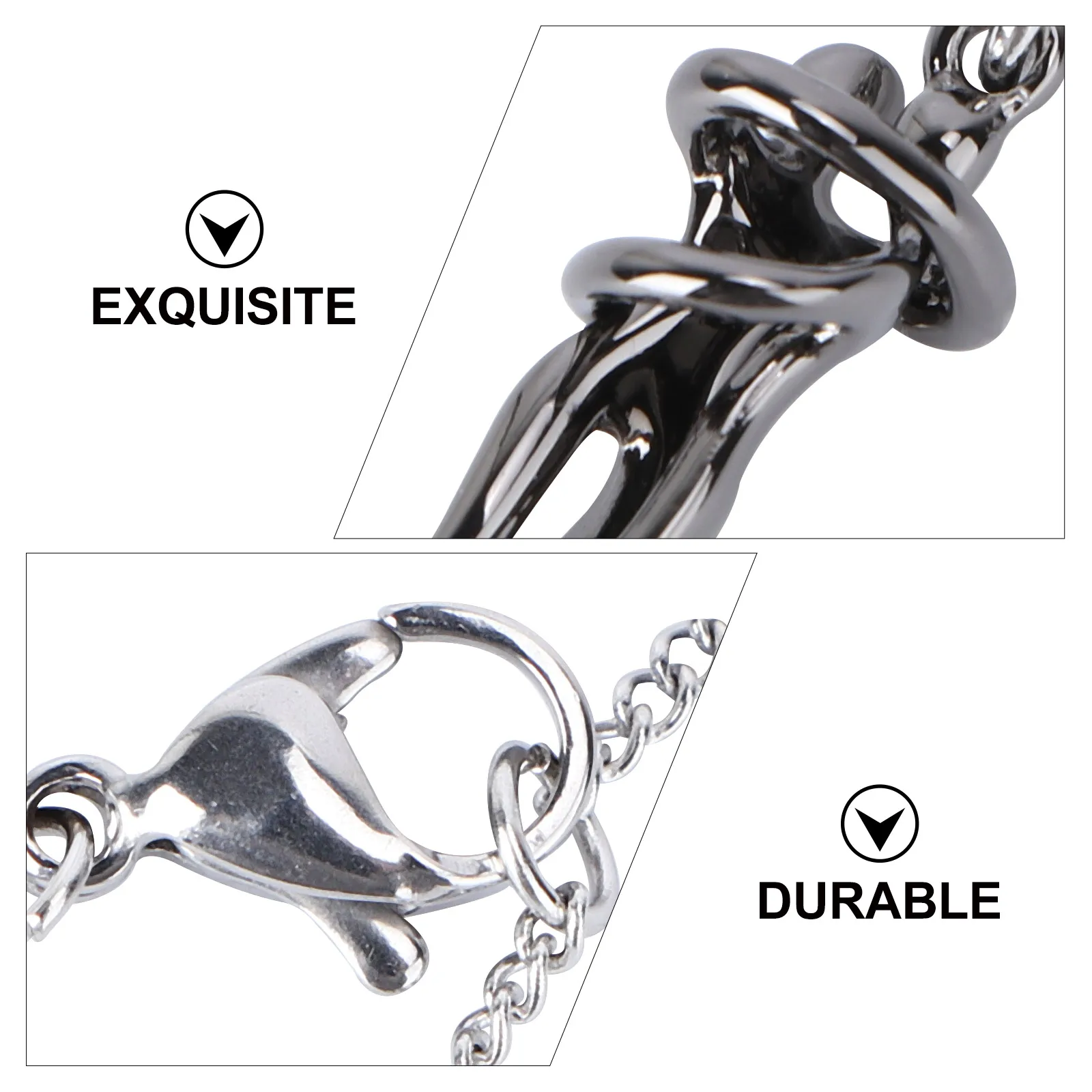 

Emotional Necklace Pendant Couple's Figure Lover's Jewelry Stylish Simple Hugging Romantic