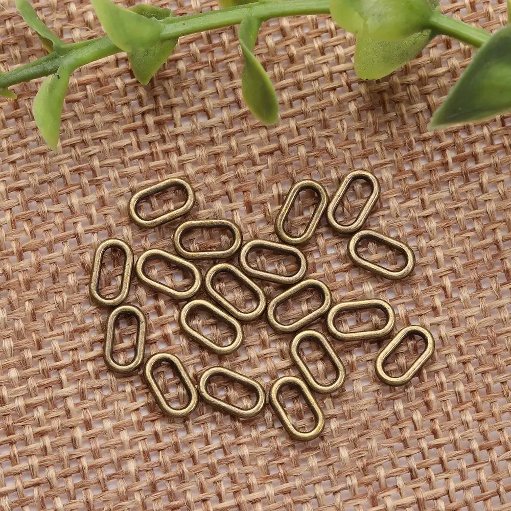 20pcs Newest 4mm Diy Doll Bag Square/Triangle Buttons Mini Ultra-small Tri-glide Doll Bag Buckle Accessories Doll Parts