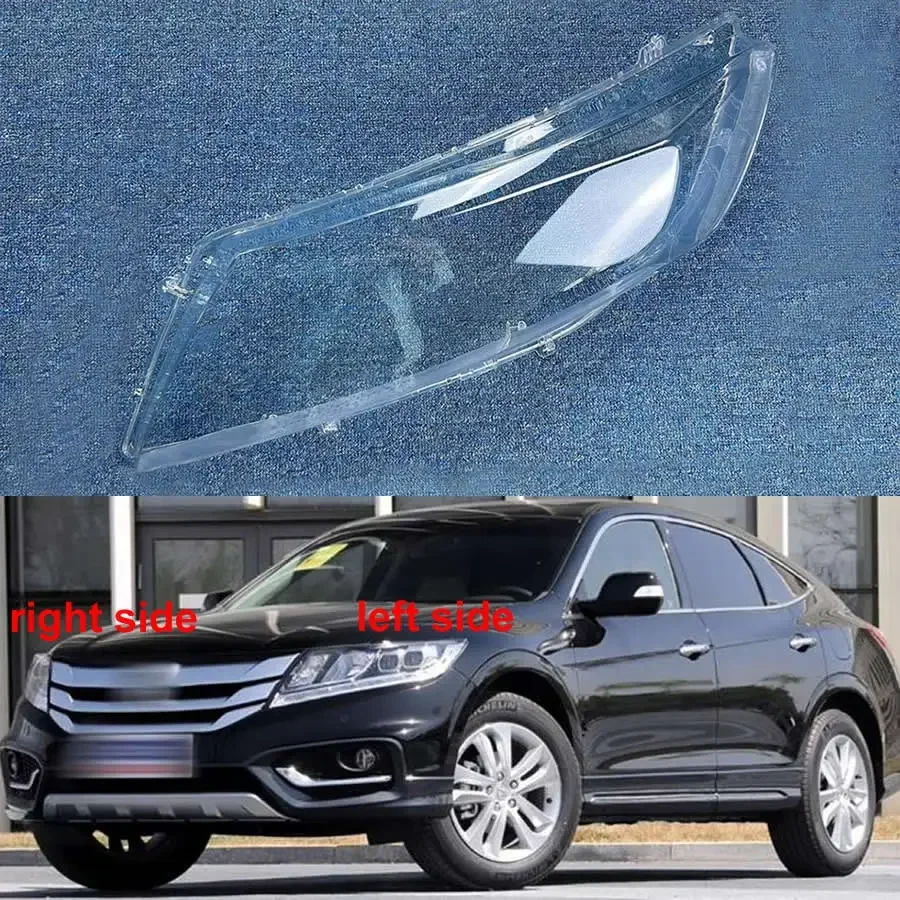 

Крышка налобного фонаря для Honda Crosstour 2014 2015 2016, прозрачная затеняющая лампа, корпус налобного фонаря, объектив из оргстекла, автозапчасти